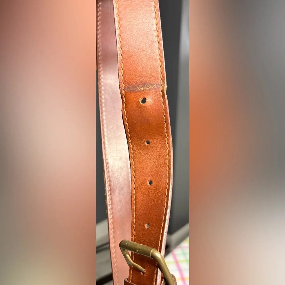 Ralph Lauren vintage Brown and Black Checkered Crossbody Bag - Picture 6 of 6